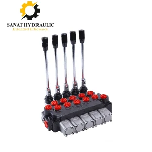 شیر کنترل جهت هیدرولیک دستی