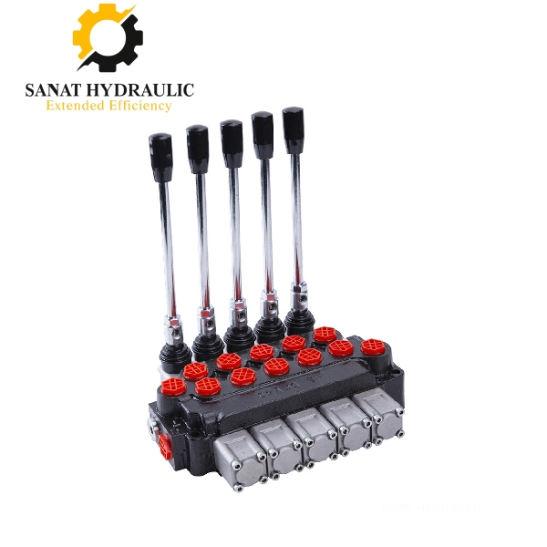 شیر کنترل جهت هیدرولیک دستی